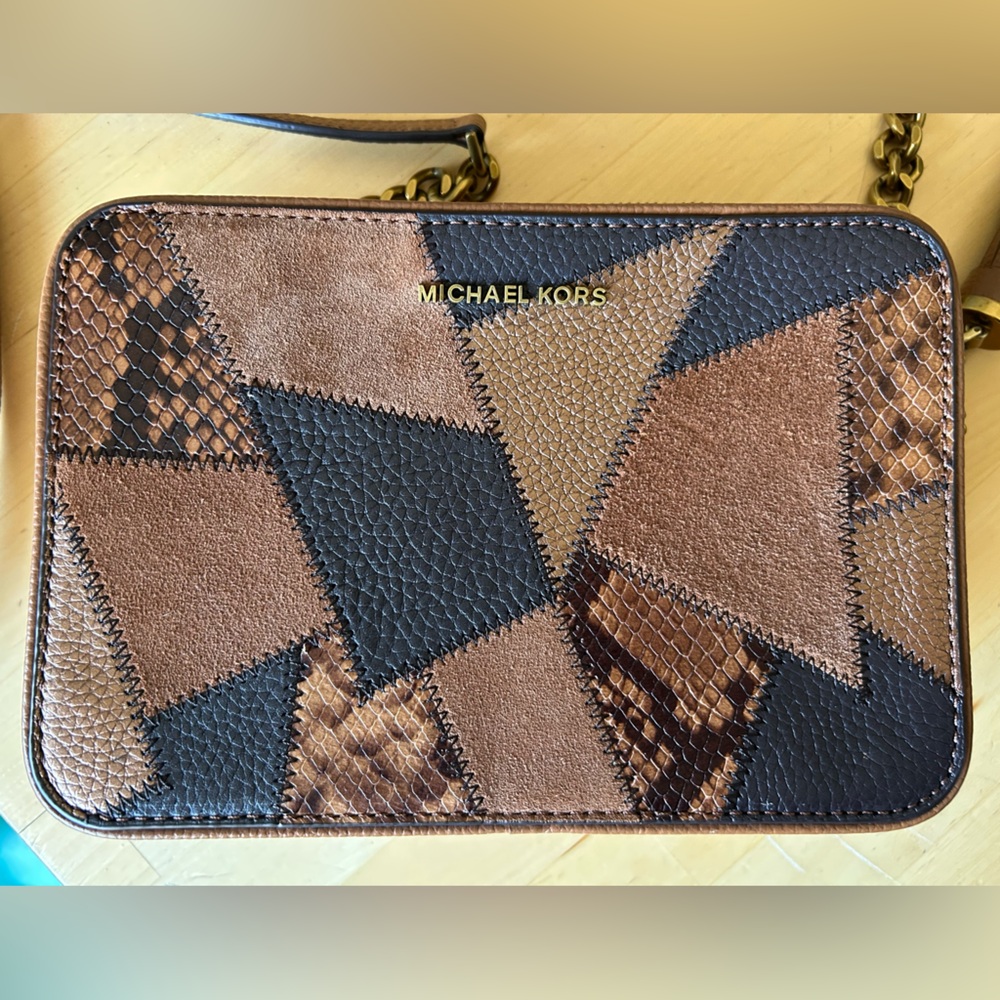 Michael Kors Jet Set Medium Patchwork Leather Cro… - image 5